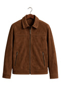 MEN SUEDE LEATHER JACKET