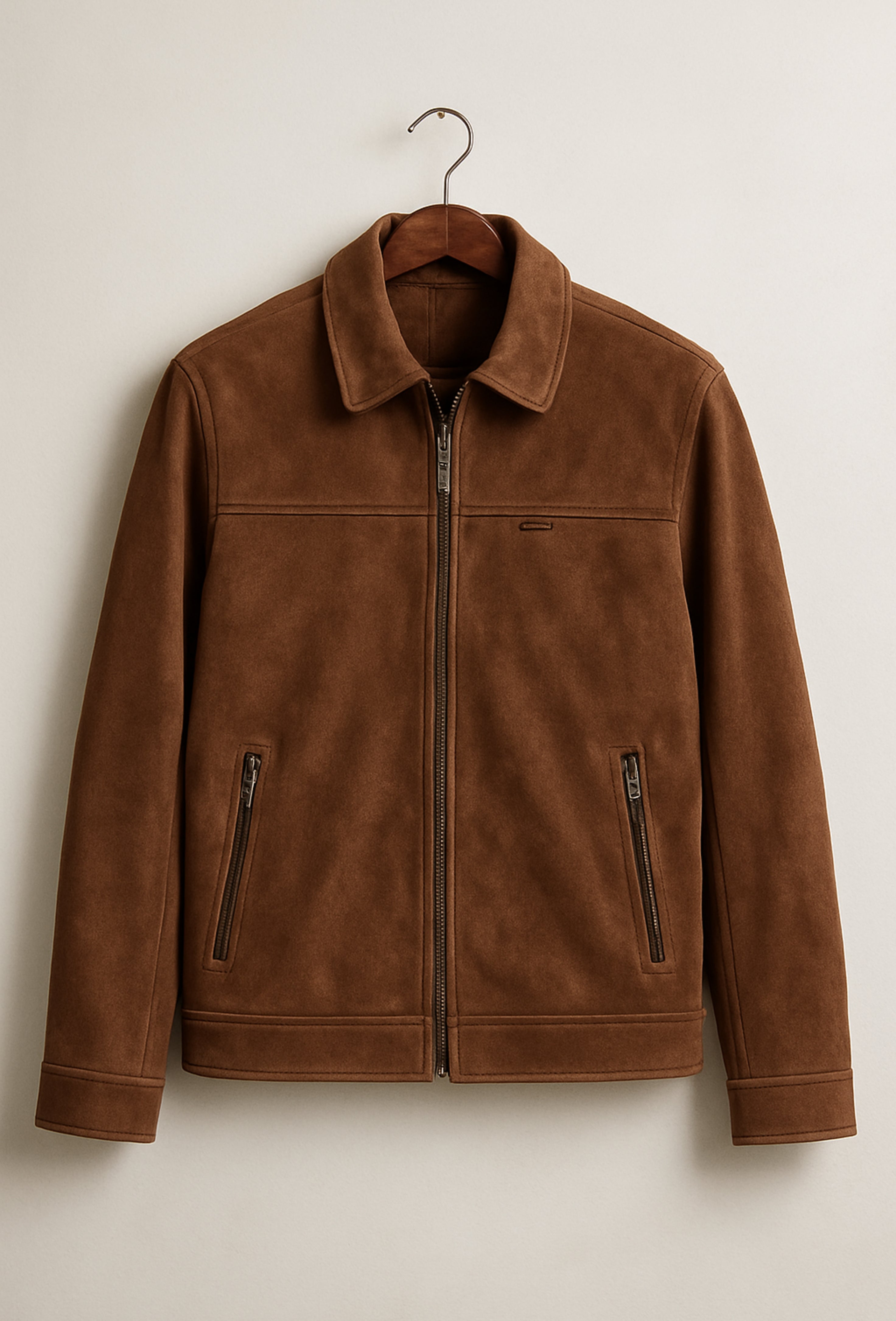 MEN SUEDE LEATHER JACKET