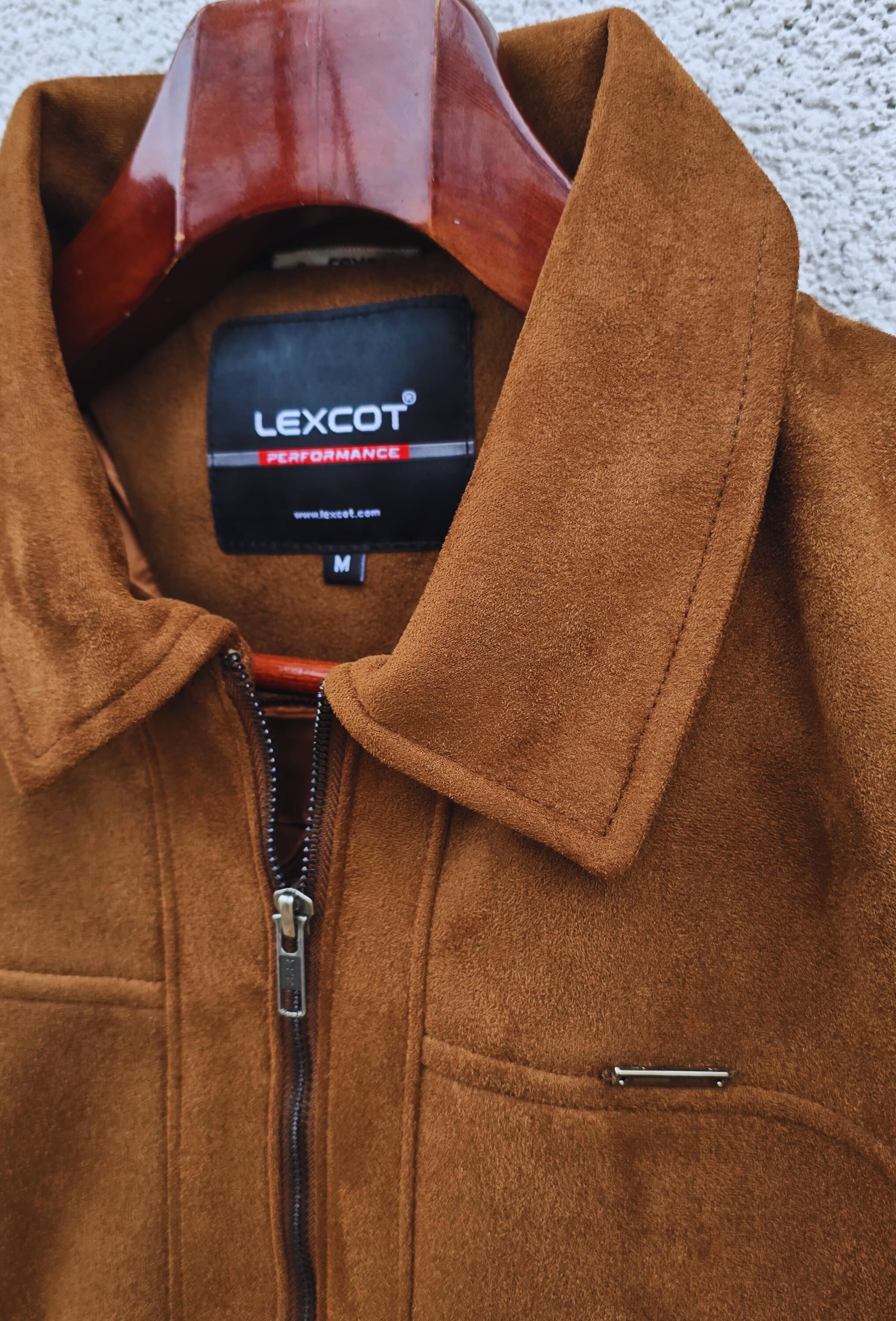 MEN SUEDE LEATHER JACKET