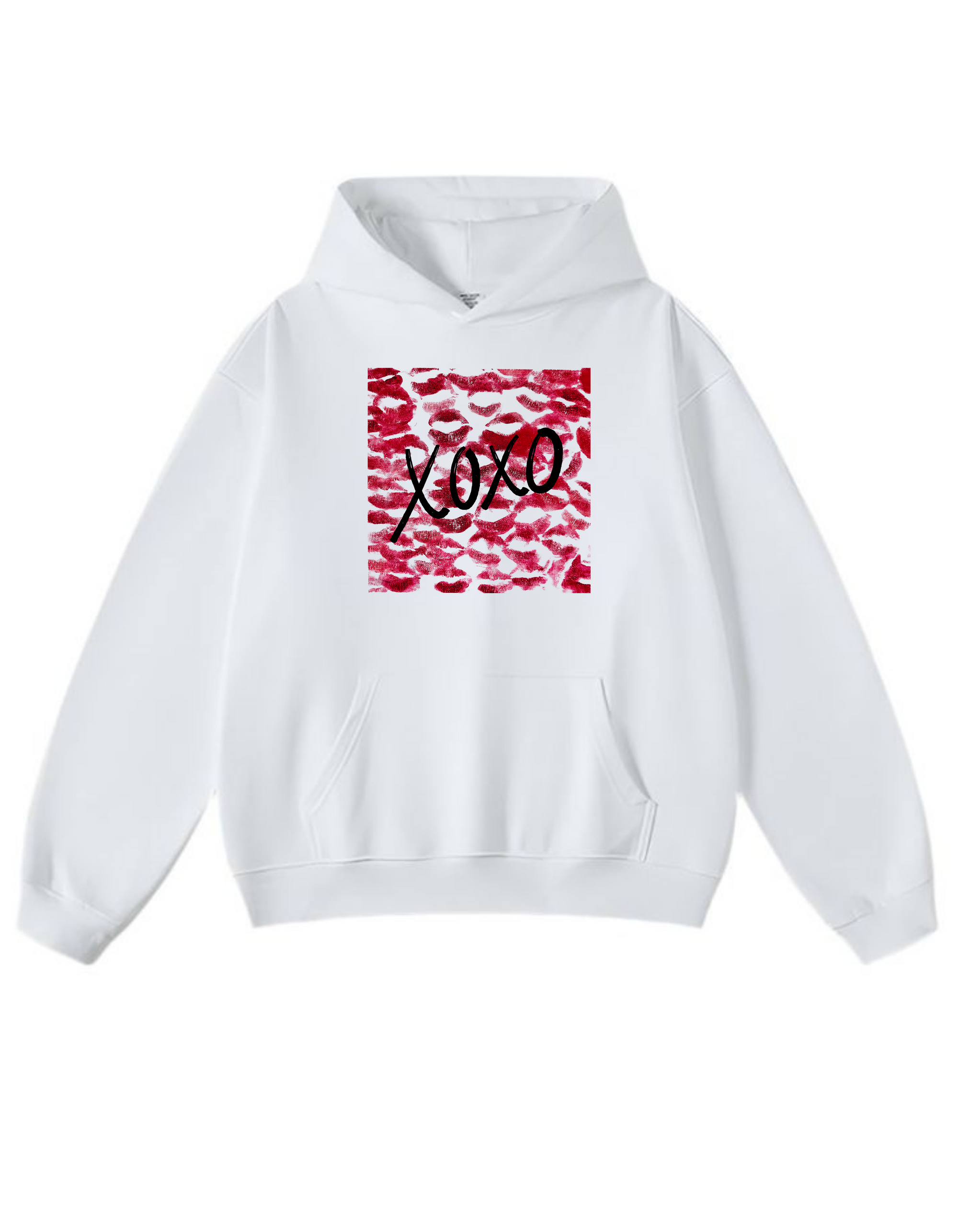 XOXO PRINTED HOODIE