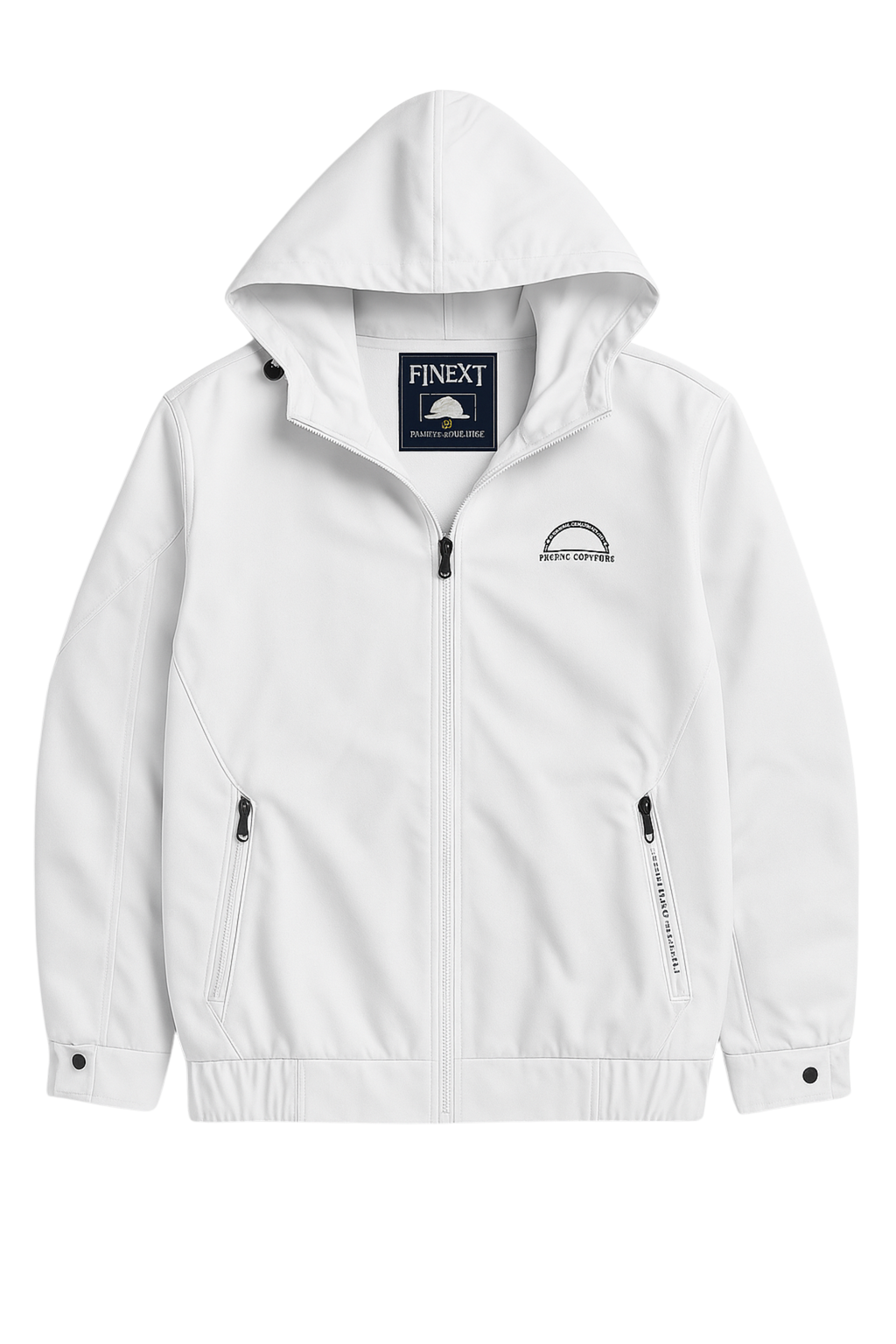 WHITE SPORTY JACKET