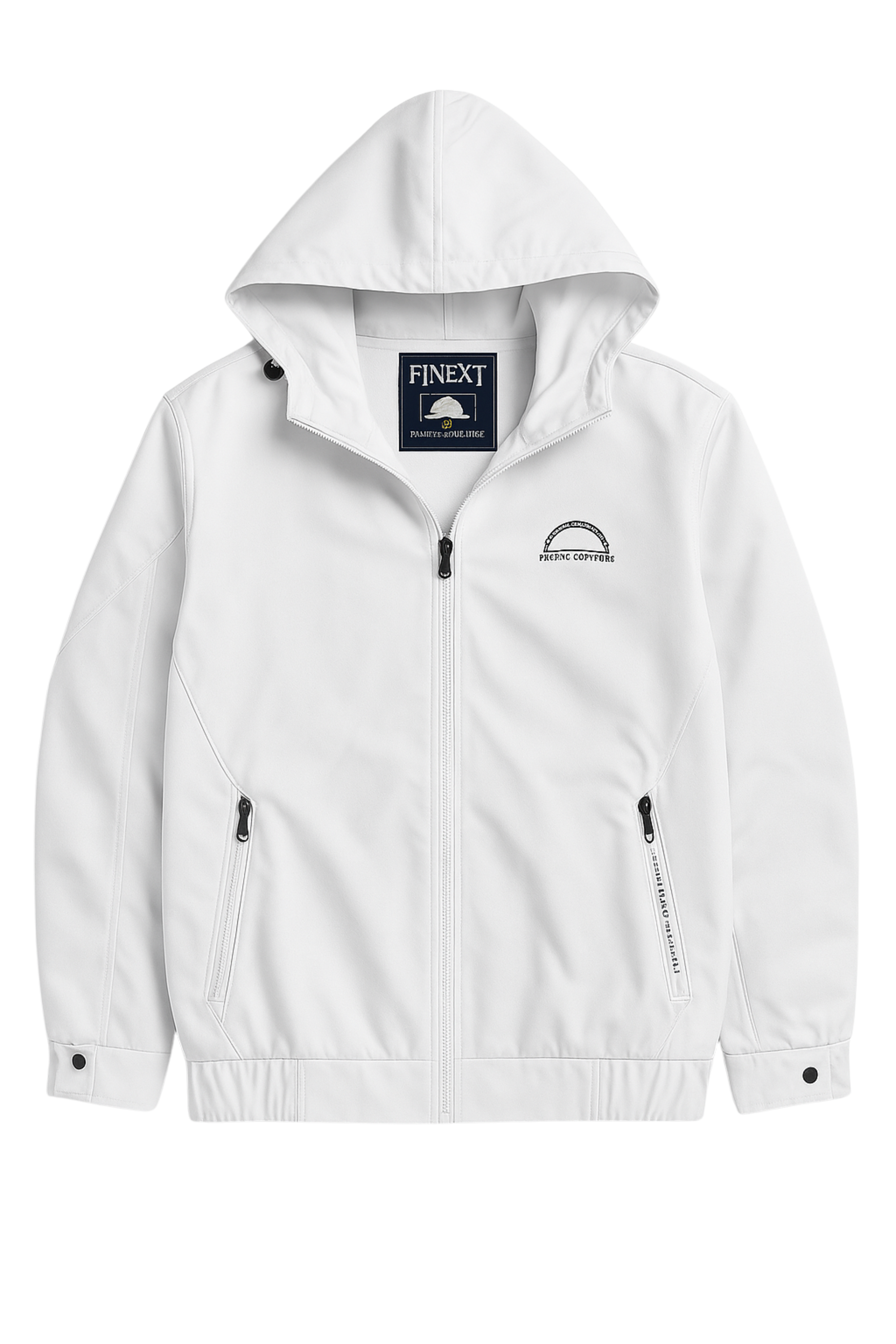 WHITE SPORTY JACKET